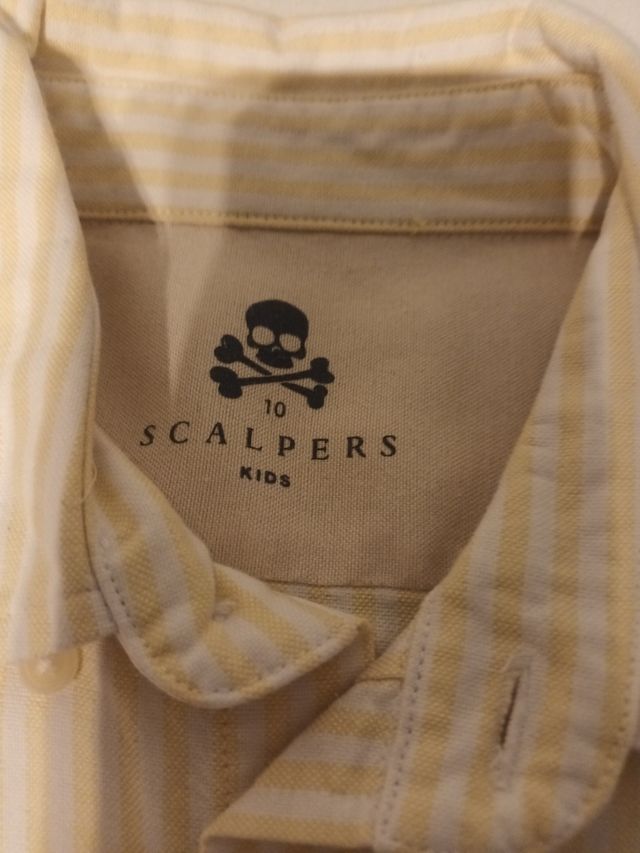 camisas niño tallas 8 y 10 Ralph laurent scalpers