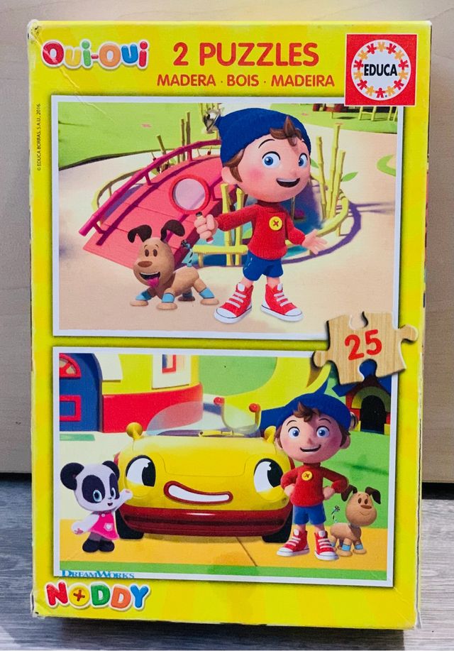 Dos Puzzle de Noddy de 25 piezas