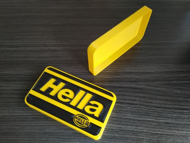 Antinieblas para coche de competición.