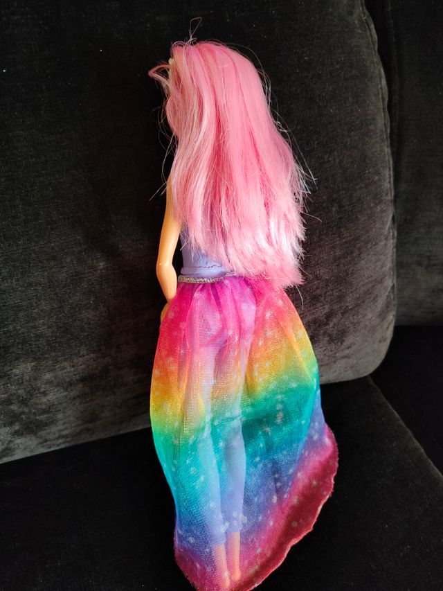 barbie dreamptopia y caballo