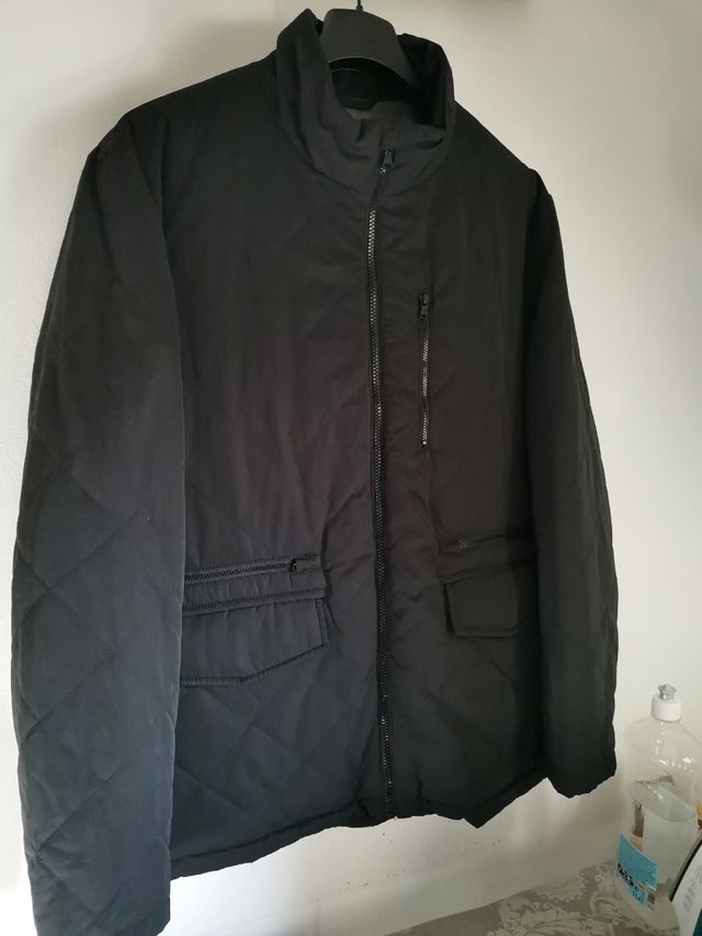 abrigo negro DUSTIN talla 52 sin estrenar