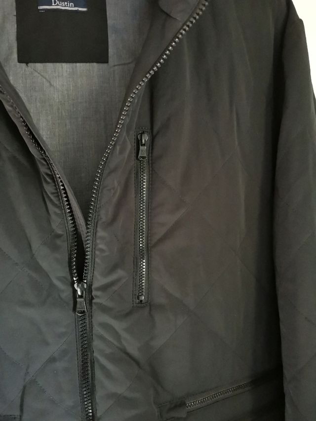 abrigo negro DUSTIN talla 52 sin estrenar