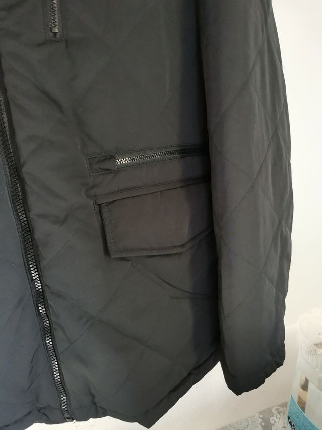 abrigo negro DUSTIN talla 52 sin estrenar