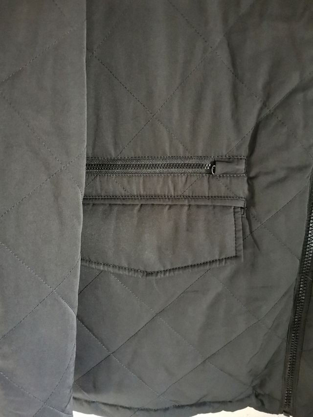 abrigo negro DUSTIN talla 52 sin estrenar