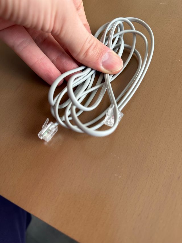 Cable telefónico RJ11