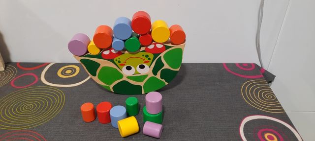 Lote de 10 juegos de mesa de madera