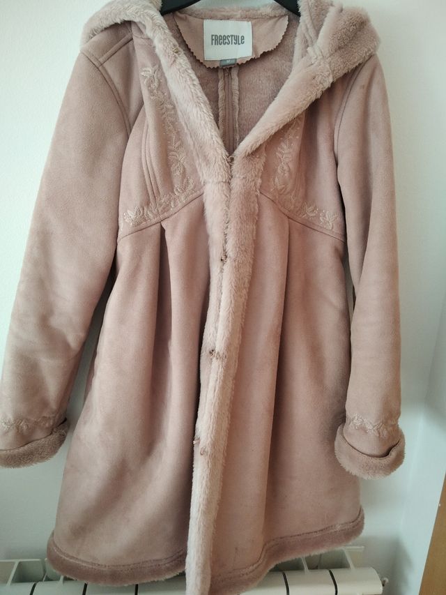 Abrigo niña de ante 12 años