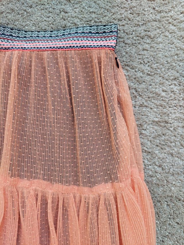 Falda plumeti coral s