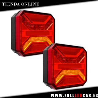 PILOTOS LED NEON TRES FUNCIONES CON LUZ MATRICULA