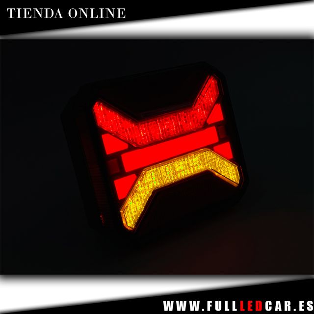 PILOTOS LED NEON TRES FUNCIONES CON LUZ MATRICULA