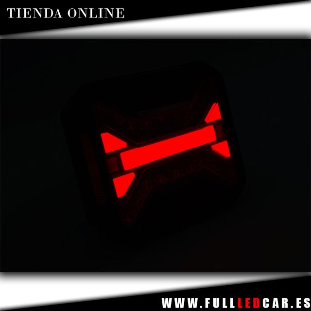 PILOTOS LED NEON TRES FUNCIONES CON LUZ MATRICULA