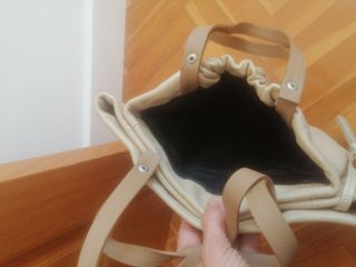 bolso piel, con monedero monedas. 