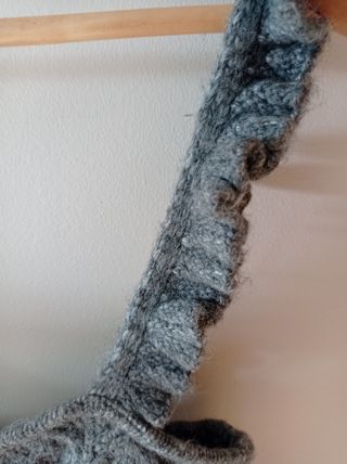 Elegante top de punto invierno Zara. Tirantes