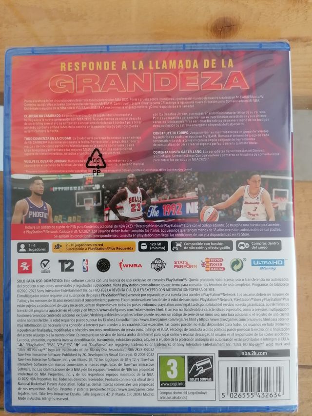 NBA 2k 23 play station 5