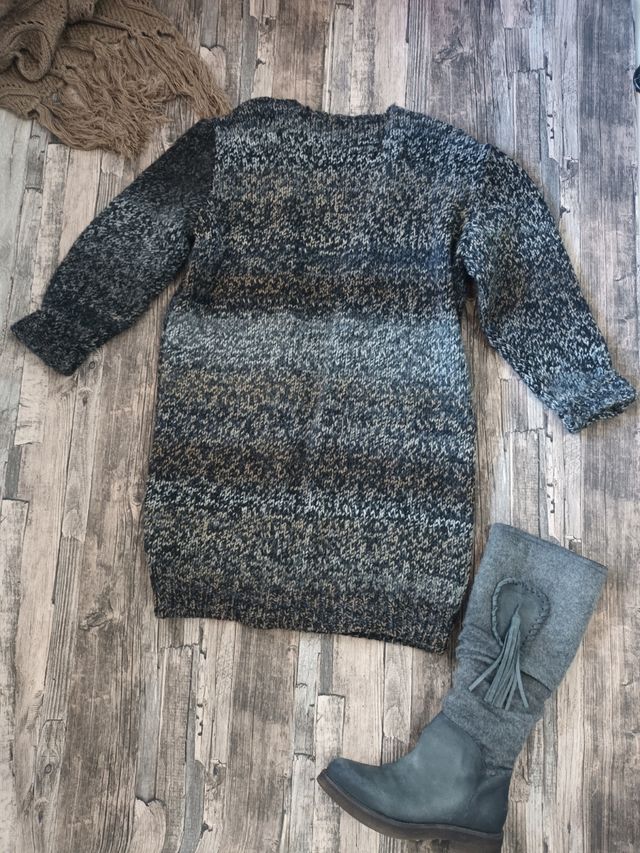 Maxi cárdigan T. ÚNICA  OVERSIZE  🐑