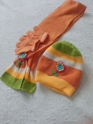 bufandas guate y gorro dé lana 