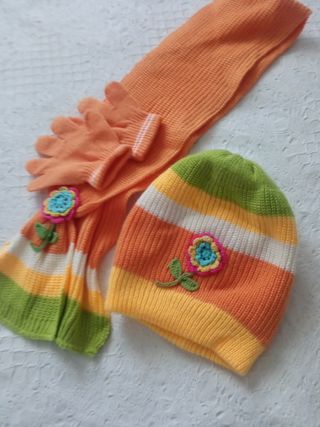 bufandas guate y gorro dé lana 