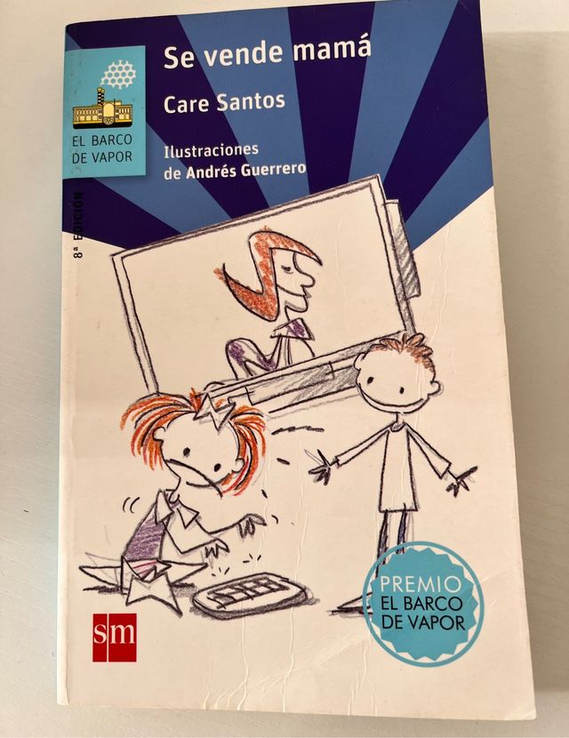 "Se vende mamá " Care Santos. Libro