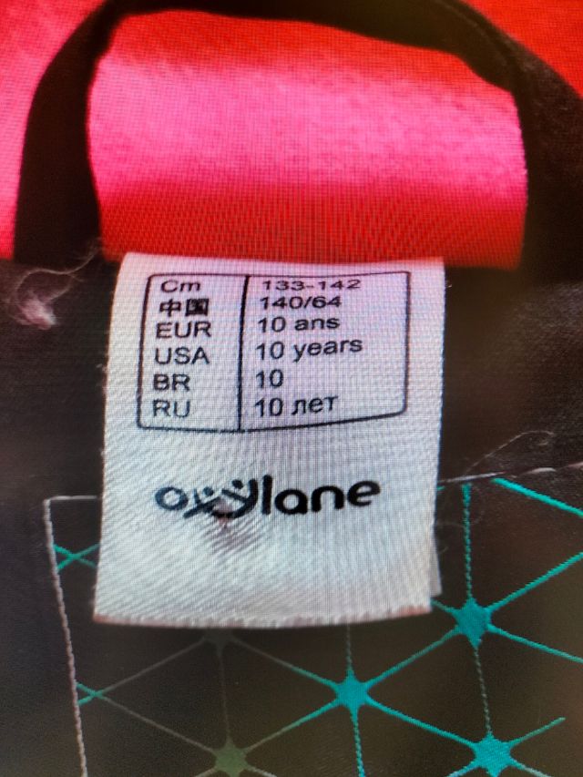 Chaqueta esquí técnica talla 10