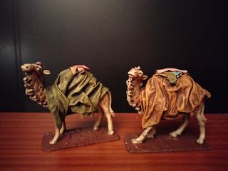 figuras Belén camellos de pie 12 cm