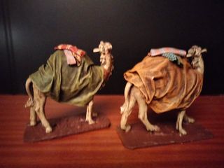 figuras Belén camellos de pie 12 cm