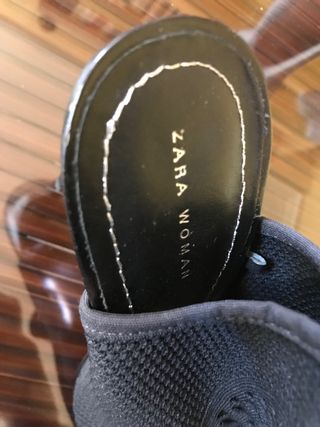 Sandalias negras Zara Woman talla 40