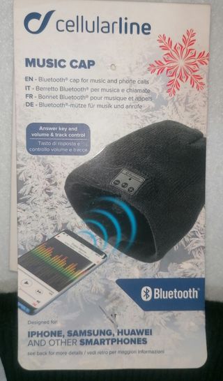 Music Cap cappello berretto invernale bluetooth