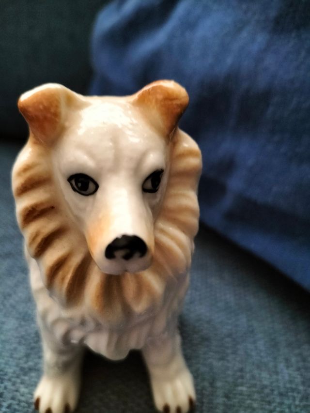 Border Collie in ceramica