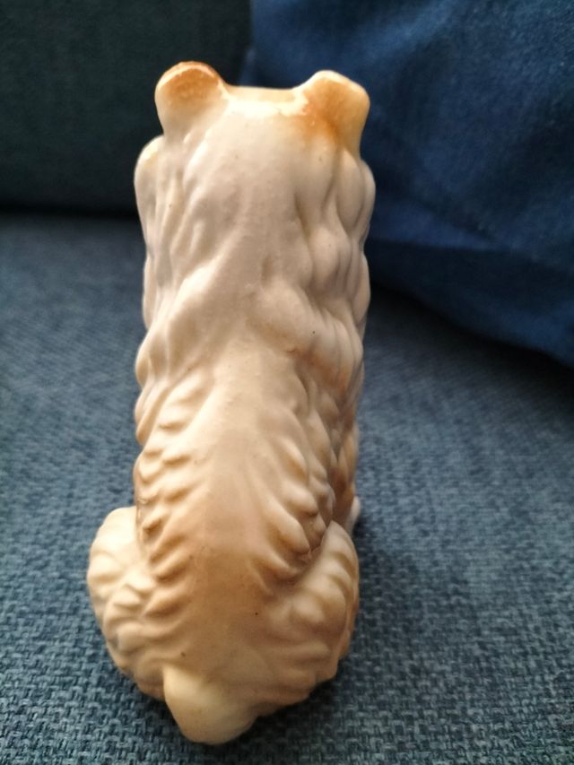 Border Collie in ceramica