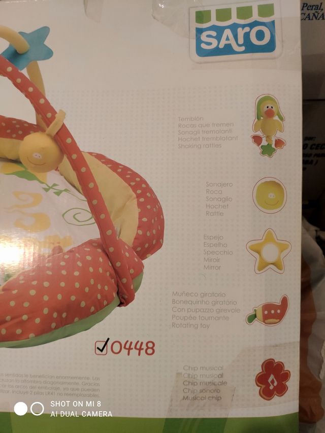 Alfombra de juegos y actividades