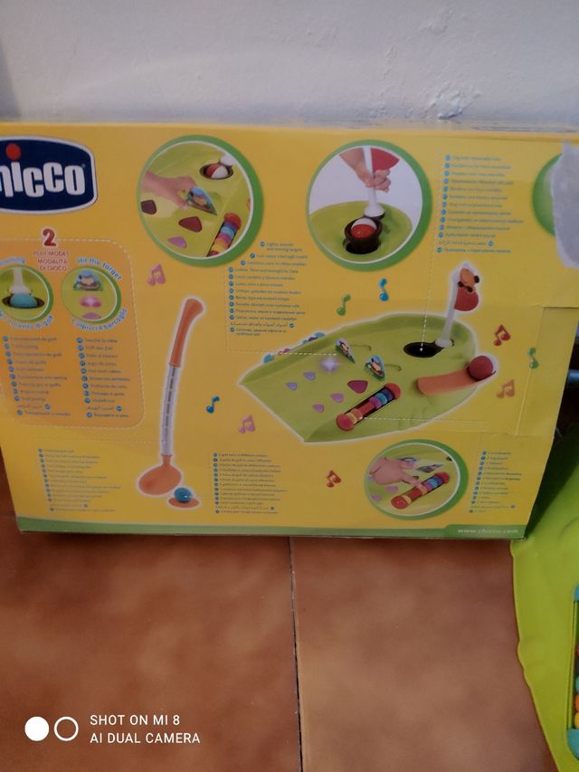 Mini golf eléctrico con luces chicco