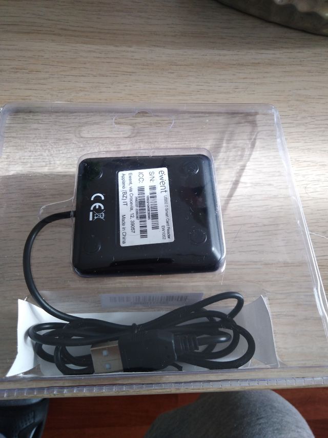 Leitor de cartões Event Novo