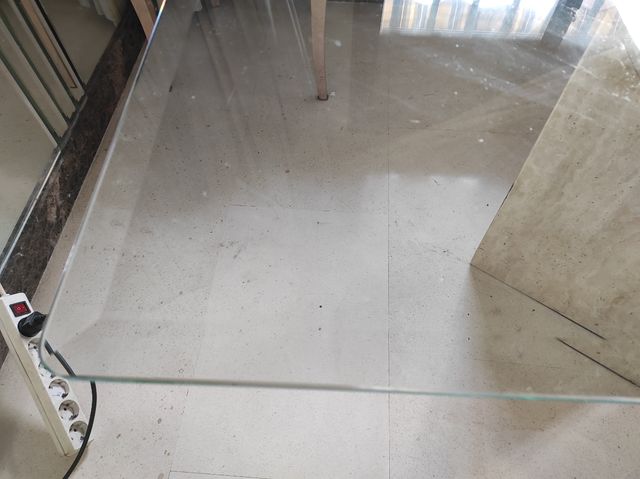 Conjunto de mesa comedor, mesa centro y mesa auxil