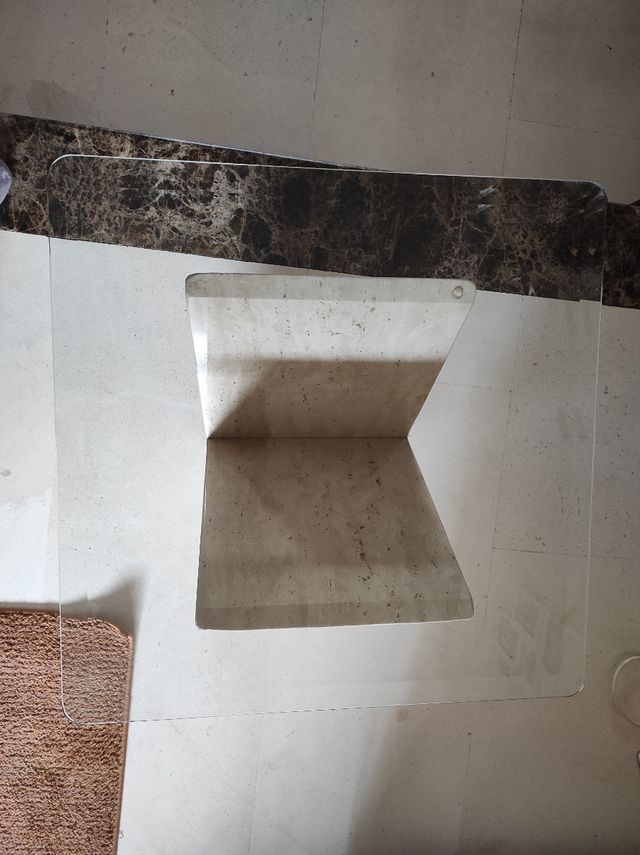 Conjunto de mesa comedor, mesa centro y mesa auxil