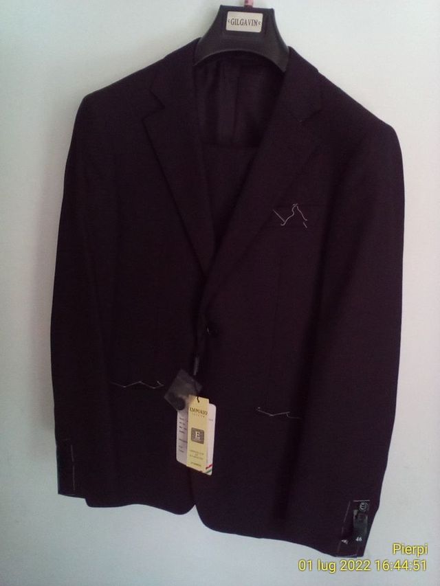 ABITO NERO CLASSICO UOMO 