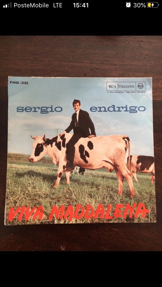 Sergio Endrigo 45 giri