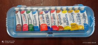 Tempera e acquerelli