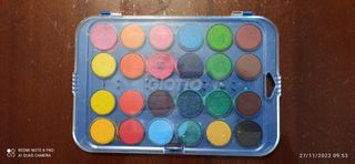 Tempera e acquerelli