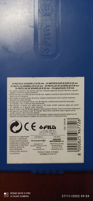 Tempera e acquerelli