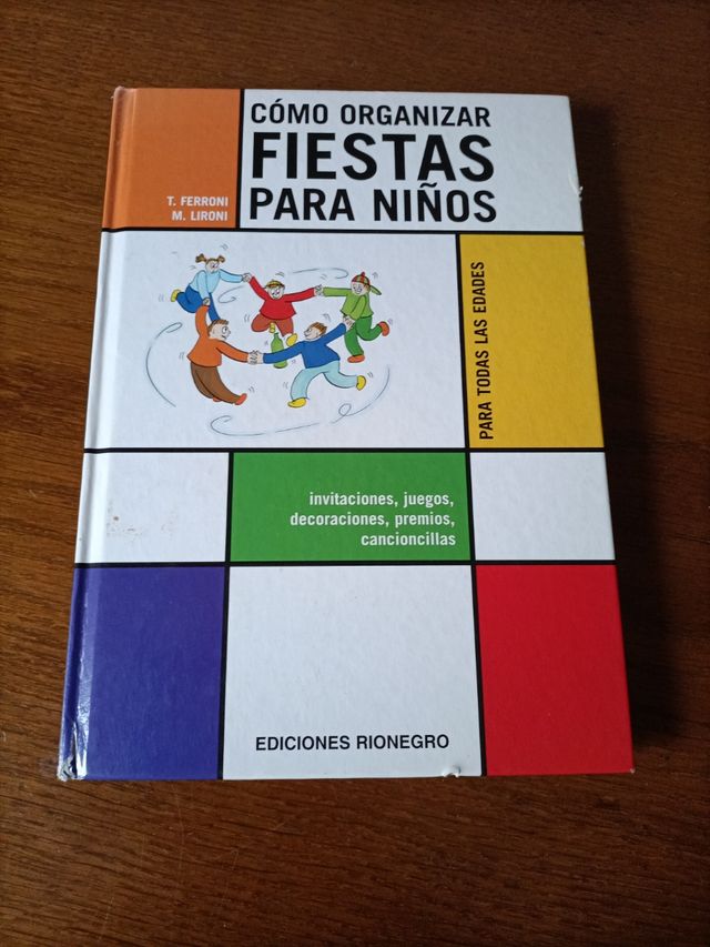 libro de organización de fiestas infantiles