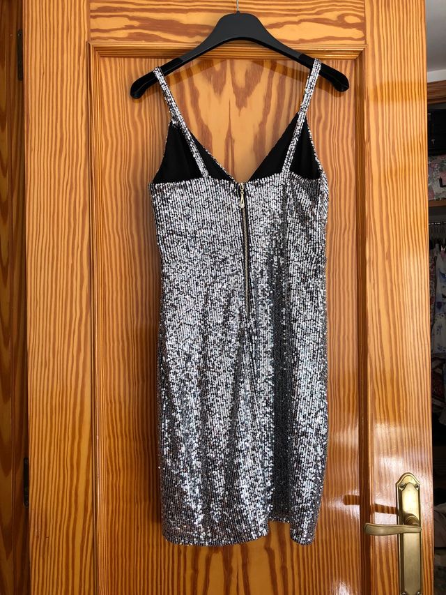 Vestido de lentejuelas T. XS