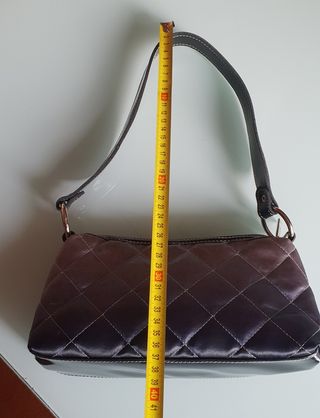 bolso negro gris 