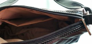 bolso negro gris 