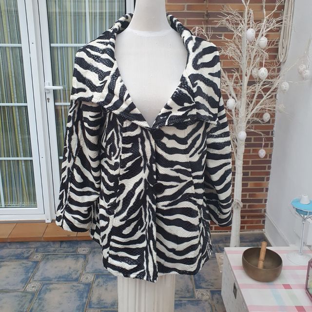 Chaquetón de cebra