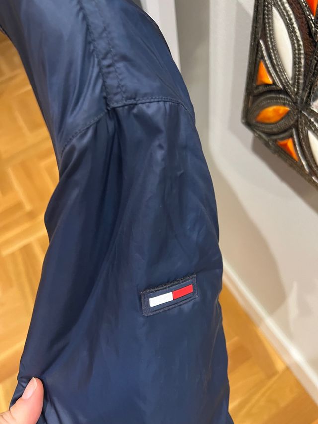 Cazadora bomber azul marino tommy jeans nueva
