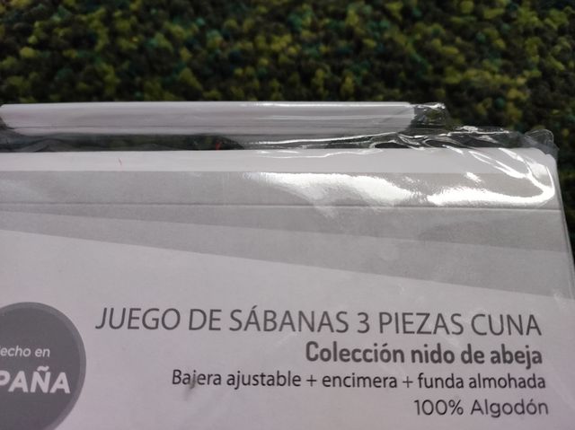 Lote sábanas cuna a estrenar