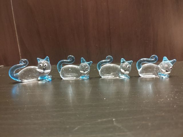 Conjuntos Animales de vidrio