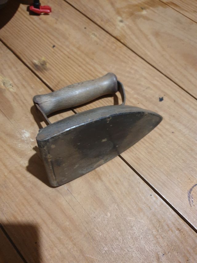 plancha eléctrica antígua