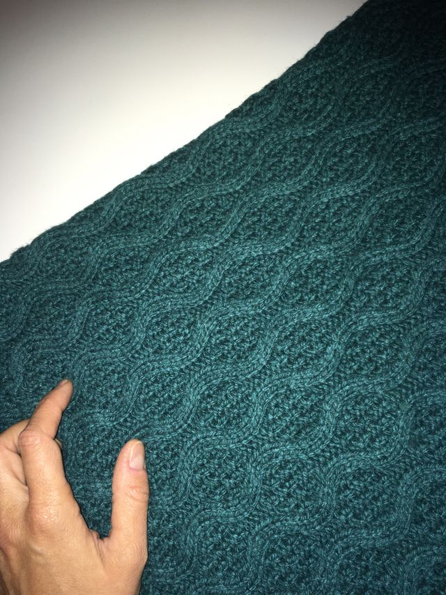 Jersey verde turquesa de Zara