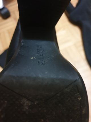 Botas altas negras Bershka